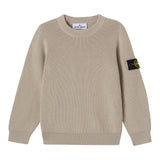 Stone Island Maglia Girocollo Tinta Unita per Bambino K1S165100004 BEIGE STONE ISLAND 