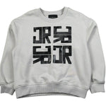 John Richmond Felpa Chiusa Girocollo Tinta Unita con Stampa per Bambino RBP26002FE GRIGIO JOHN RICHMOND 