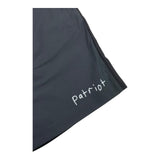 Patriot Bermuda Tinta Unita Con Elastico In Vita Nero Per Bambino
