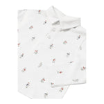 MAYORAL polo manica lunga tinta unita con stampe rso Bianco per Bambino 2182 BIANCO MAYORAL 