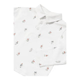 MAYORAL polo manica lunga tinta unita con stampe rso Bianco per Bambino 2182 BIANCO MAYORAL 