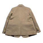 Daniele Alessandrini Giacca Tinta Unita Doppiopetto per Bambino 1235J00102 BEIGE DANIELE ALESSANDRINI 