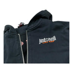 Just Cavalli Felpa Tinta Unita con Zip E Cappuccio per Bambino JBP26148FE NERO JUST CAVALLI 