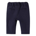 Minibanda Pantalone Tinta Unita con Elastico In Vita per Neonato 3B622 BLU MINIBANDA 