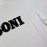 Missoni T-Shirt Girocollo Tinta Unita con Paillettes per Bambina MV8A11 BIANCO MISSONI 