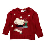 NAME IT maglia girocollo tinta unita con stampa Rosso per Neonato 13195704 ROSSO NAME IT 