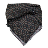 Paolo Pecora Foulard Tinta Unita Stampa Fantasia per Bambino PP4251 MARRONE PAOLO PECORA 