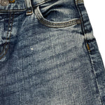 Guess Jeans Tinta Unita con Girovita Regolabile per Bambino N4YA10D52Z0J BLU GUESS 