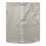 Emanuel Pris Camicia Tinta Unita Con Collo Coreano Beige Per Bambino