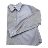 PLEASE camicia manica lunga fantasia a righe Azzurro per Bambina CL45271G66 AZZURRO PLEASE 