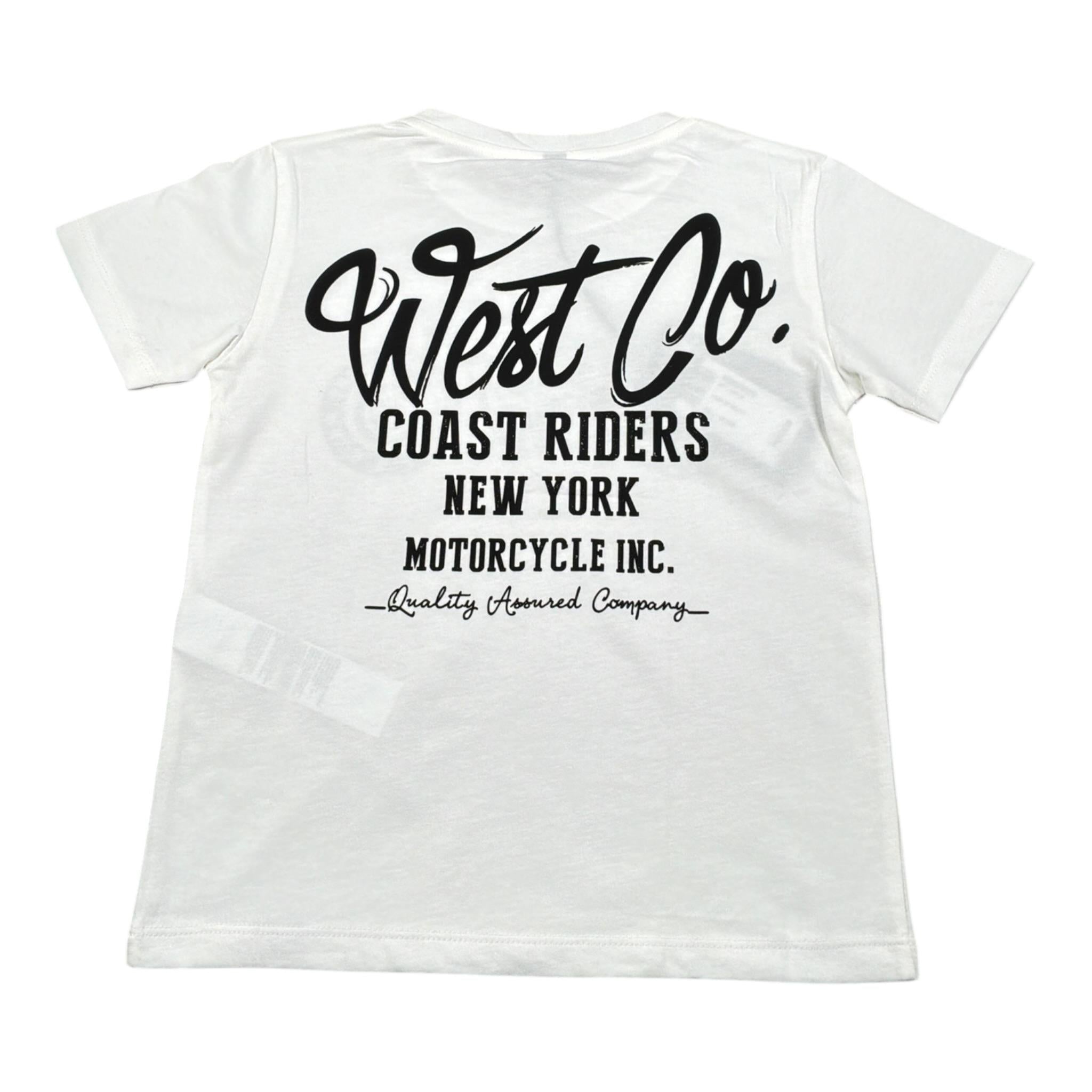 Please T-Shirt Girocollo tinta unita Bianco per Bambino MBE0030B72 BIANCO PLEASE 