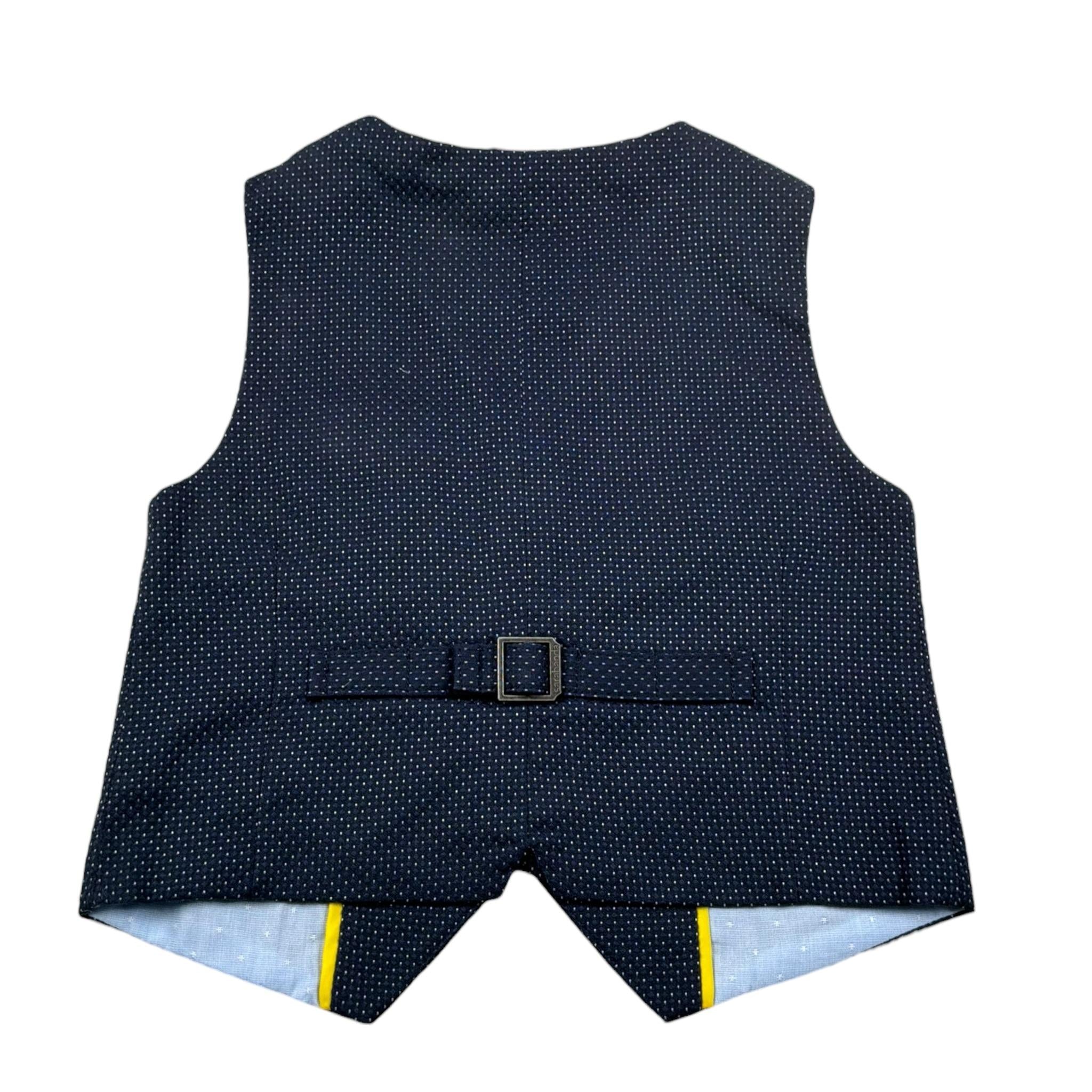 Sarabanda Gilet Tinta Unita per Bambino 0J172 BLU SARABANDA 