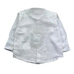 Manuel Ritz Camicia Manical Unga Tinta Unita Collo Coreano per Neonato MR2980 BIANCO MANUEL RITZ 