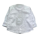 Manuel Ritz Camicia Manical Unga Tinta Unita Collo Coreano per Neonato MR2980 BIANCO MANUEL RITZ 