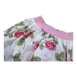 Monnalisa Gonna Tinta Unita Fantasia Rose per Neonata 319703 BIANCO MONNALISA 