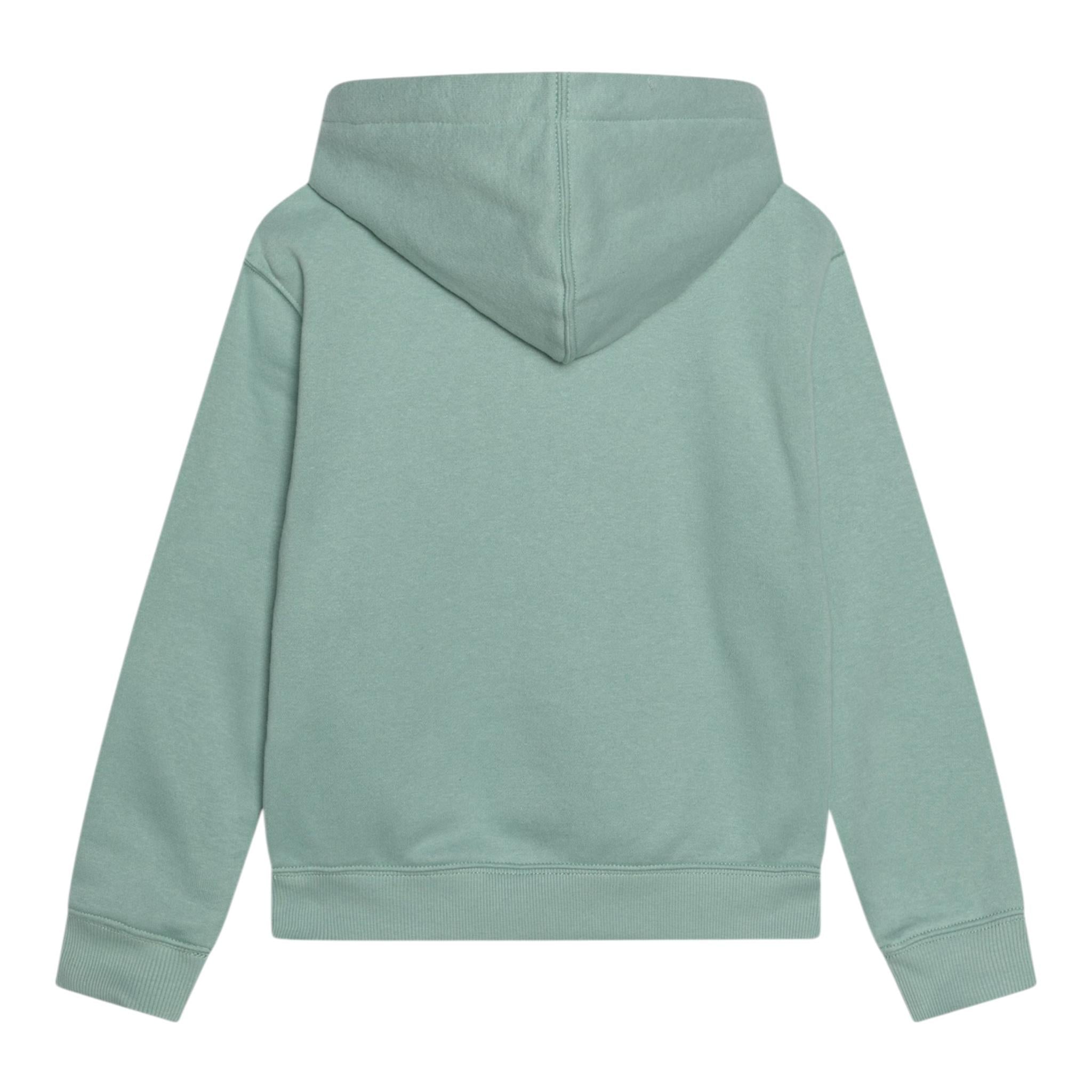 DICKIES felpa tinta unita con cappuccio e logo Verde acqua per Bambino DK0KWR27KBK1 VERDE ACQUA DICKIES 