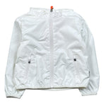 Save The Duck Giubbino tinta unita con Zip E Cappuccio Bianco per Bambina J30036XJX BIANCO SAVE THE DUCK 