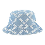 Michael Kors Cappello Tinta Unita In Denim Logato per Bambina R30422XX AZZURRO MICHAEL KORS 