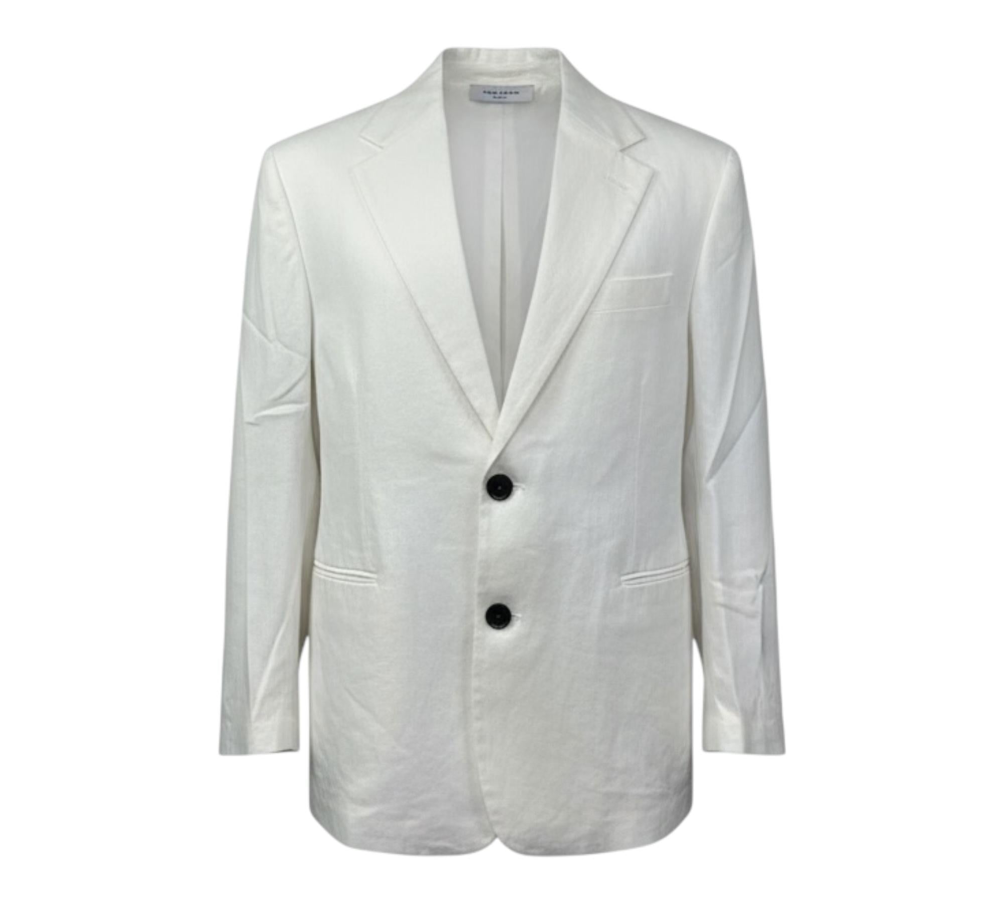 Paolo Pecora Giacca Tinta Unita Monopetto per Bambino PP4211 PANNA PAOLO PECORA 