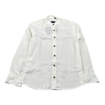 Emanuel Pris Camicia Tinta Unita Manica Lunga  per Bambino ECM4125R BIANCO EMANUEL PRIS 