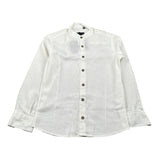 Emanuel Pris Camicia Tinta Unita Manica Lunga  per Bambino ECM4125R BIANCO EMANUEL PRIS 