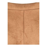 DOU DOU short tinta unita in camoscio Cammello per Bambina DV6A09 CAMMELLO DOU DOU 