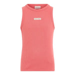 Calvin Klein Canotta Tinta Unita Giromanica con Stampa per Bambina IG0IG02871X FUXIA CALVIN KLEIN 