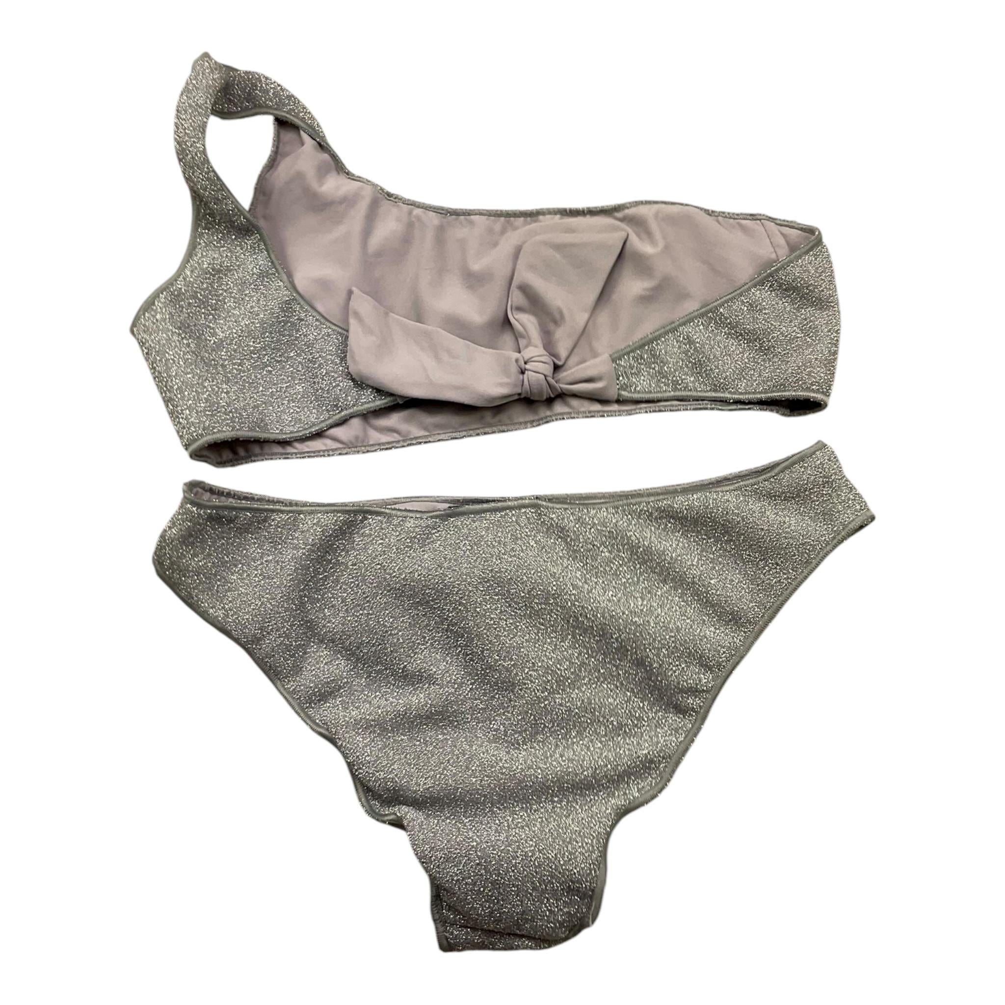 Marc Ellis Costume 2 Pezzi Triangolo-Fascia Tinta Unita per Bambina JMEJBW4749 GRIGIO MARC ELLIS 