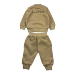 JOHN RICHMOND completo 2pz tinta unita felpa-pantalone Beige per Neonato RIA25002CF BEIGE JOHN RICHMOND 