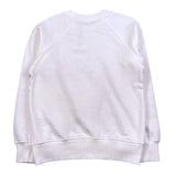 Moschino Felpa Chiusa Girocollo Tinta Unita con Logo per Bambino HUF09M BIANCO MOSCHINO 