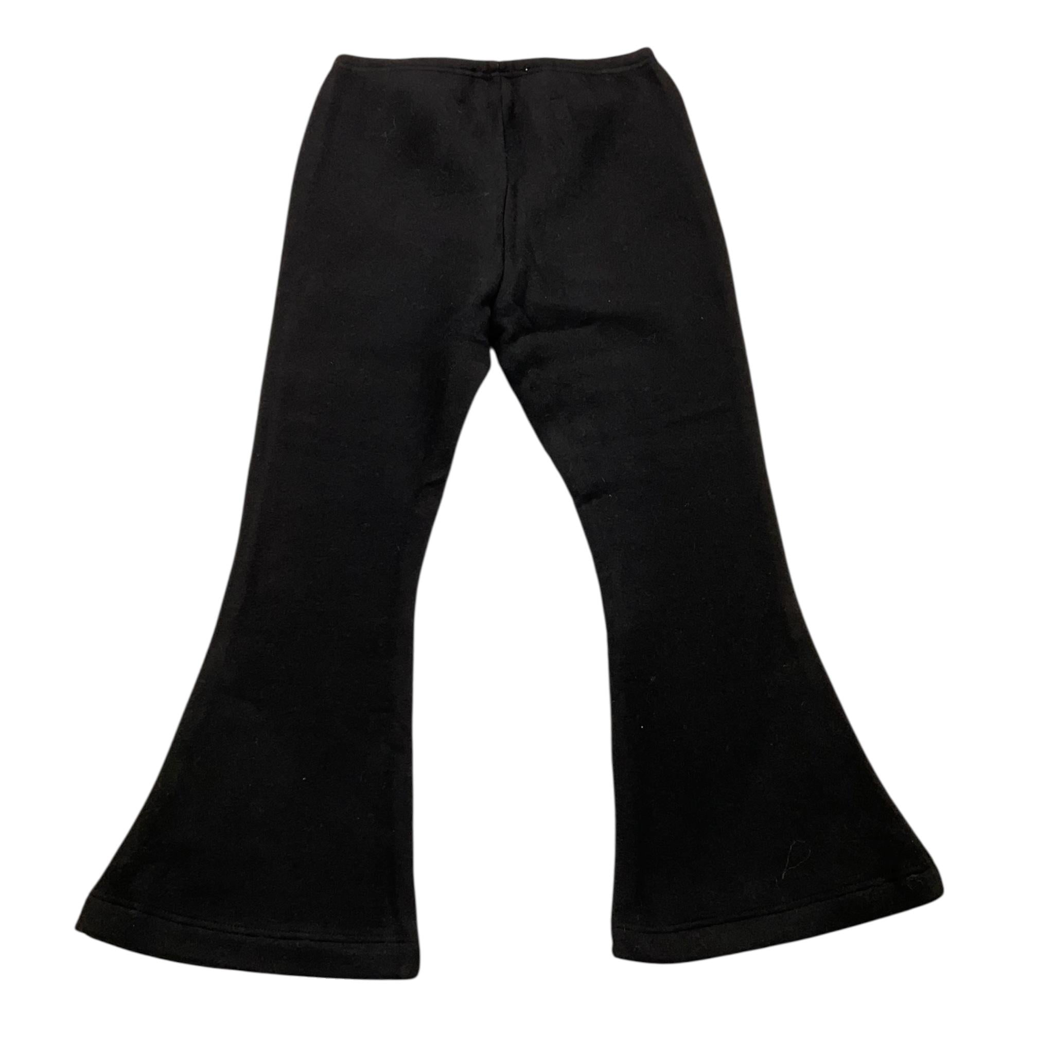 MAGIL pantalone tinta unita modello zampa Nero per Bambina GN25031 NERO MAGIL 