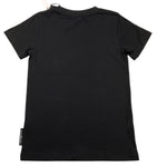JOHN RICHMOND t-shirt girocollo tinta unita cn logo Nero per Bambino RBA25010TS NERO JOHN RICHMOND 