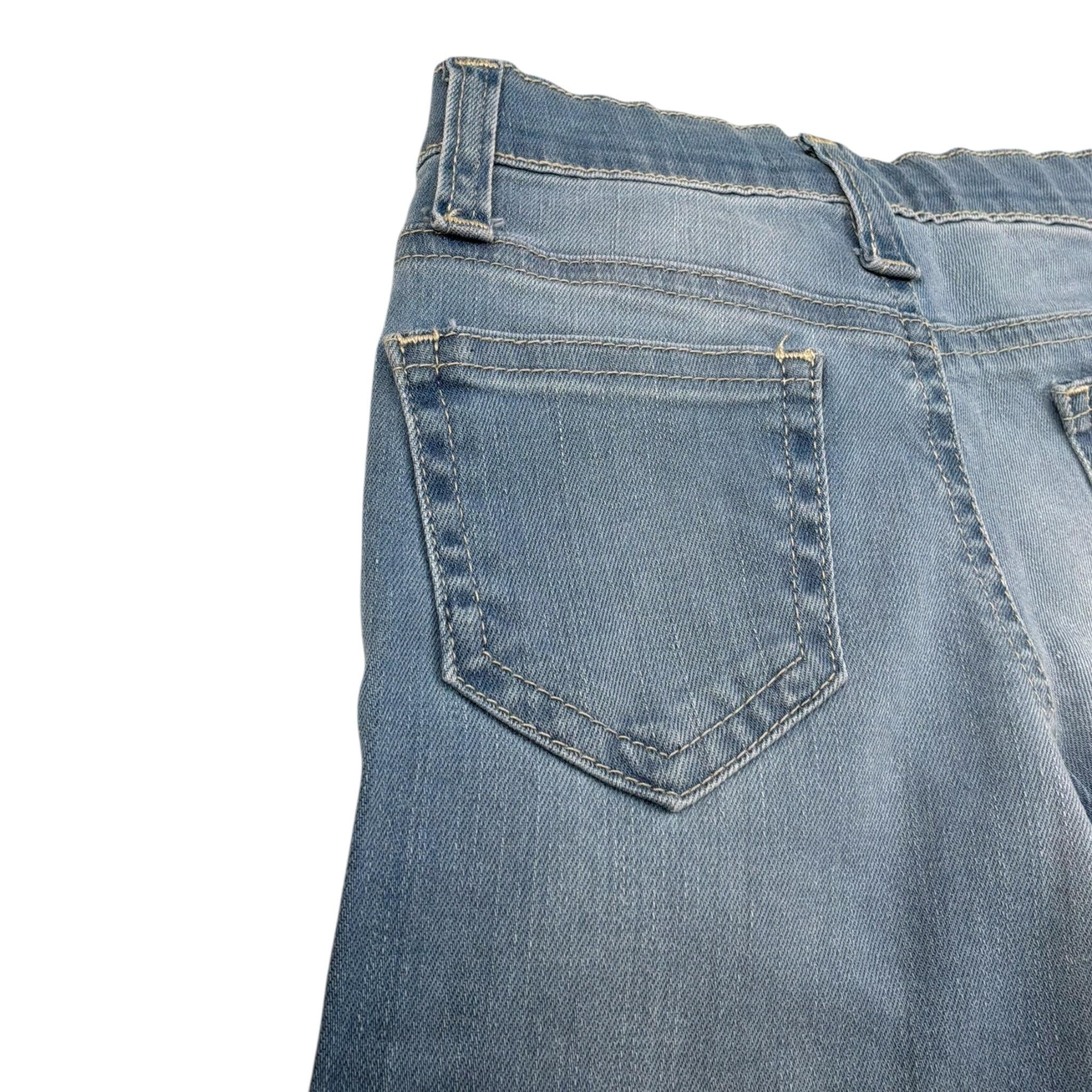 M+E' Jeans tinta unita Modello Palazzo Azzurro per Bambina UE1706NX AZZURRO M+E' 