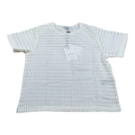 I'M Brian T-Shirt Tinta Unita Traforata per Bambino TS3336J PANNA I'M BRIAN 