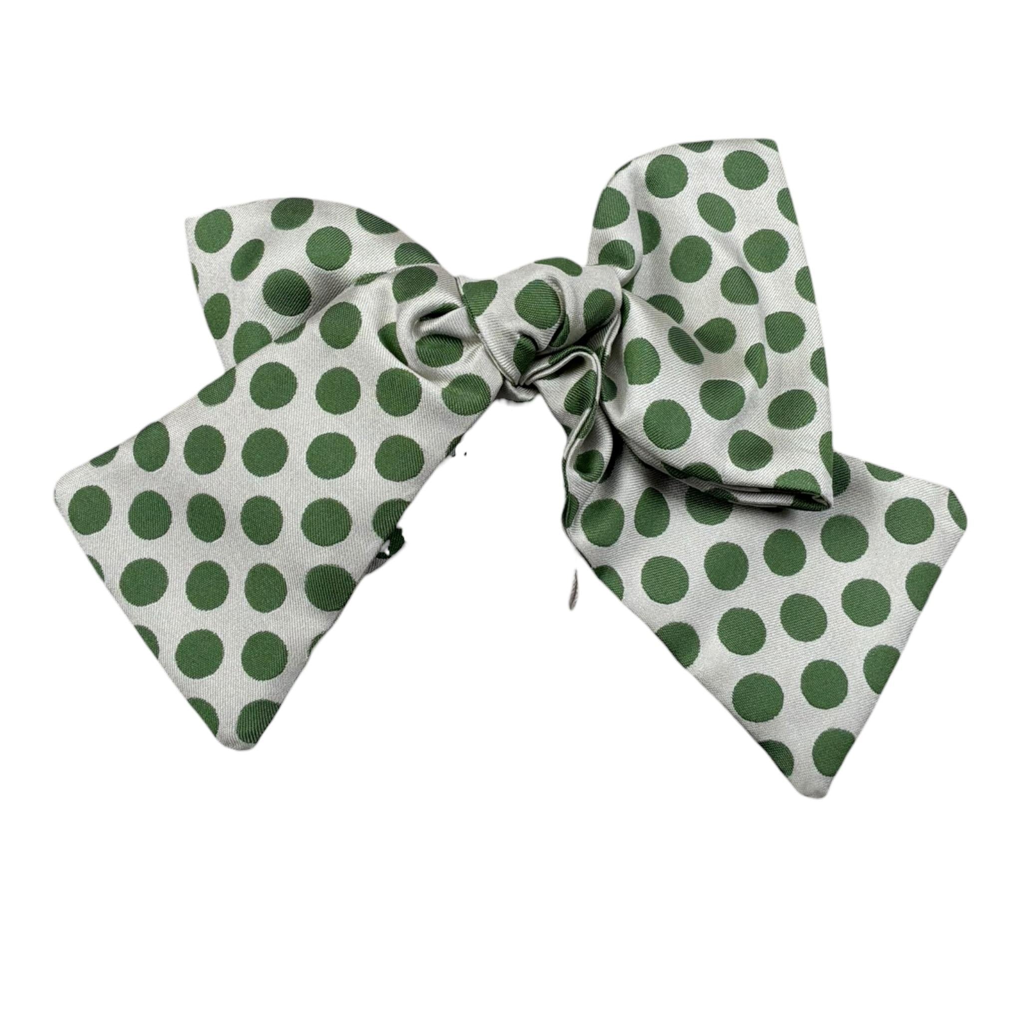 La Stupenderia Spilla Fiocco Fantasia A Pois Beige per Bambina AJMT76 BEIGE LA STUPENDERIA 