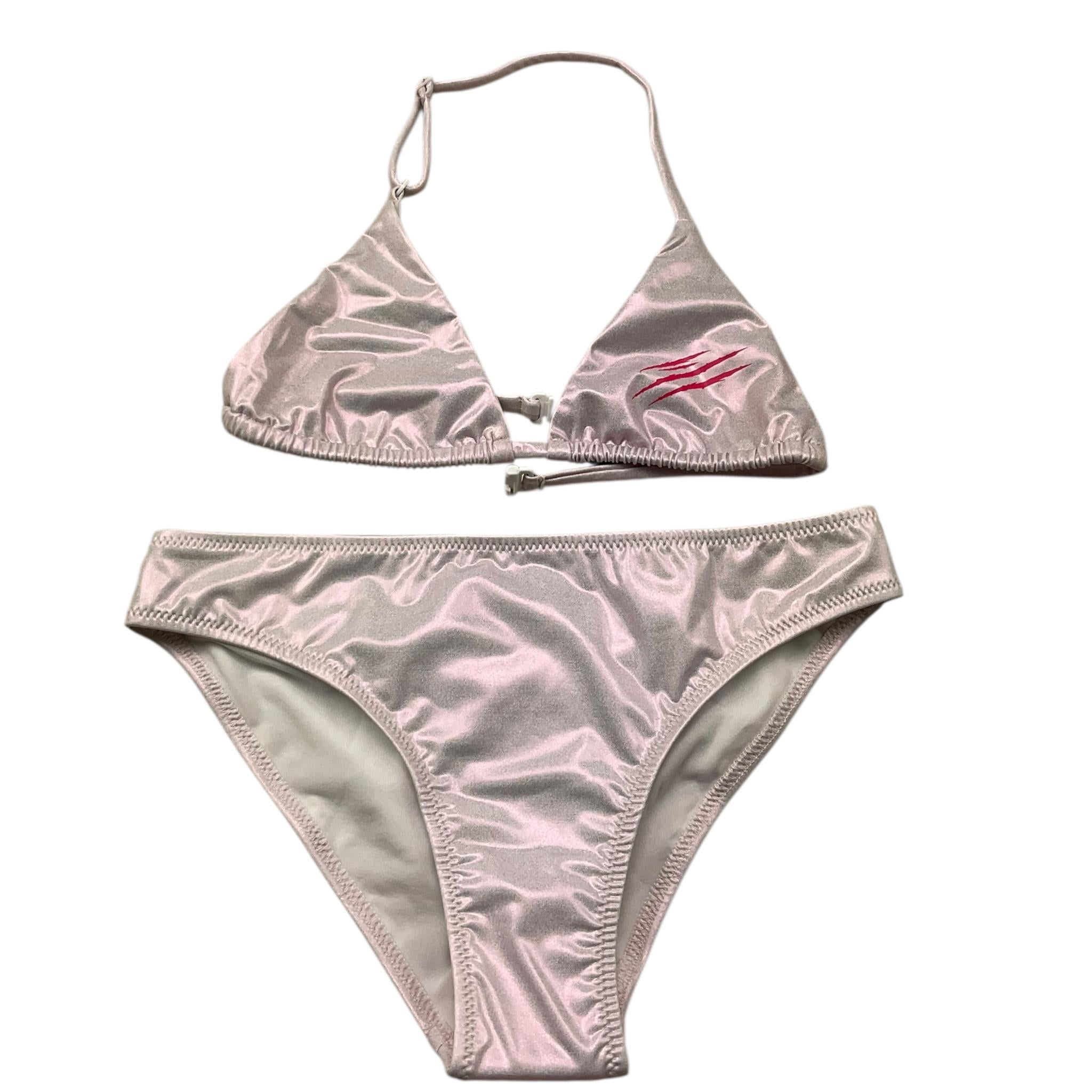 Plein Sport Swim Costume 2 Pezzi Triangolo-Mutandina per Bambina PS25KGB09 ROSA PLEIN SPORT SWIM 