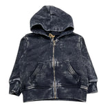 PLEASE felpa cn zip e cappuccio tinta unita Blu per Neonato LK38040B13 BLU PLEASE 