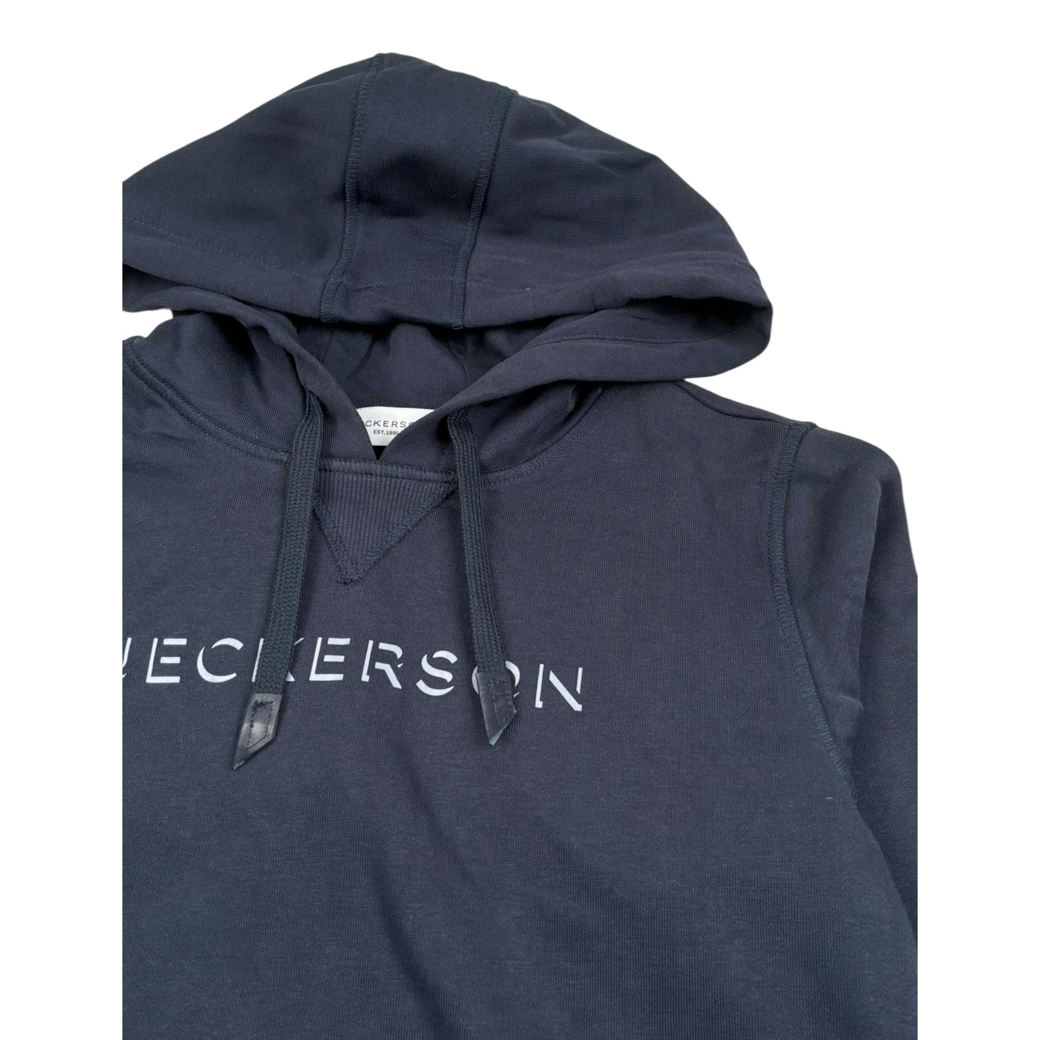 Jeckerson Felpa Chiusa con Cappuccio Tinta Unita per Bambino J3847 BLU JECKERSON 