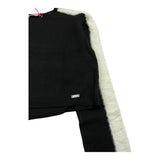 LIU JO maglia gircollo tinta unita cn profili maniche in contrasto Nero per Bambina GF4135MXX NERO LIU JO 