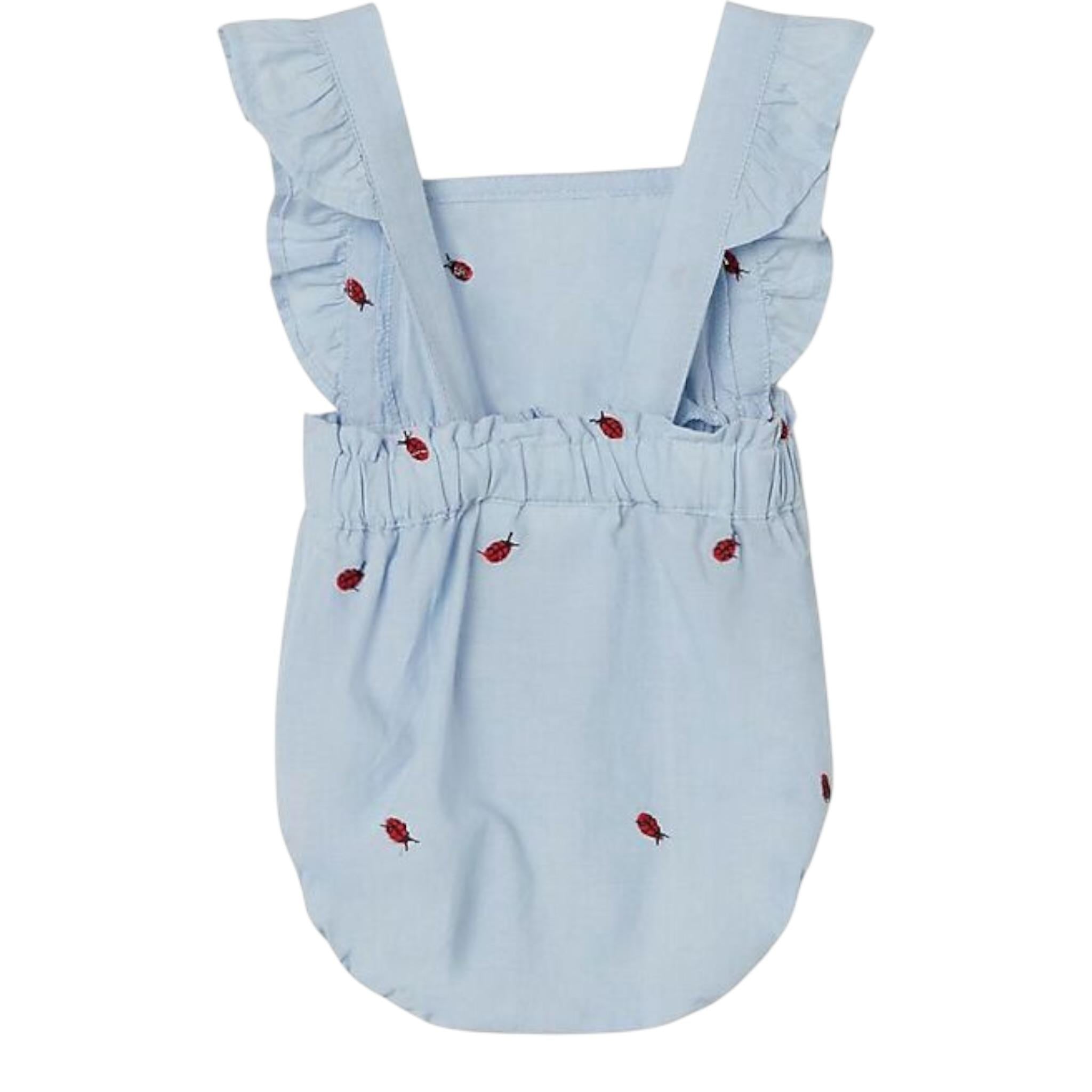 Name It Pagliaccetto tinta unita con Stampa Azzurro per Neonata 13227280 AZZURRO NAME IT 