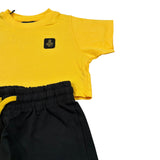 Refrigiwear Completo 2 Pezzi Bicolore T-Shirt-Shorts per Neonata RG1470W25NXX GIALLO/NERO REFRIGIWEAR 