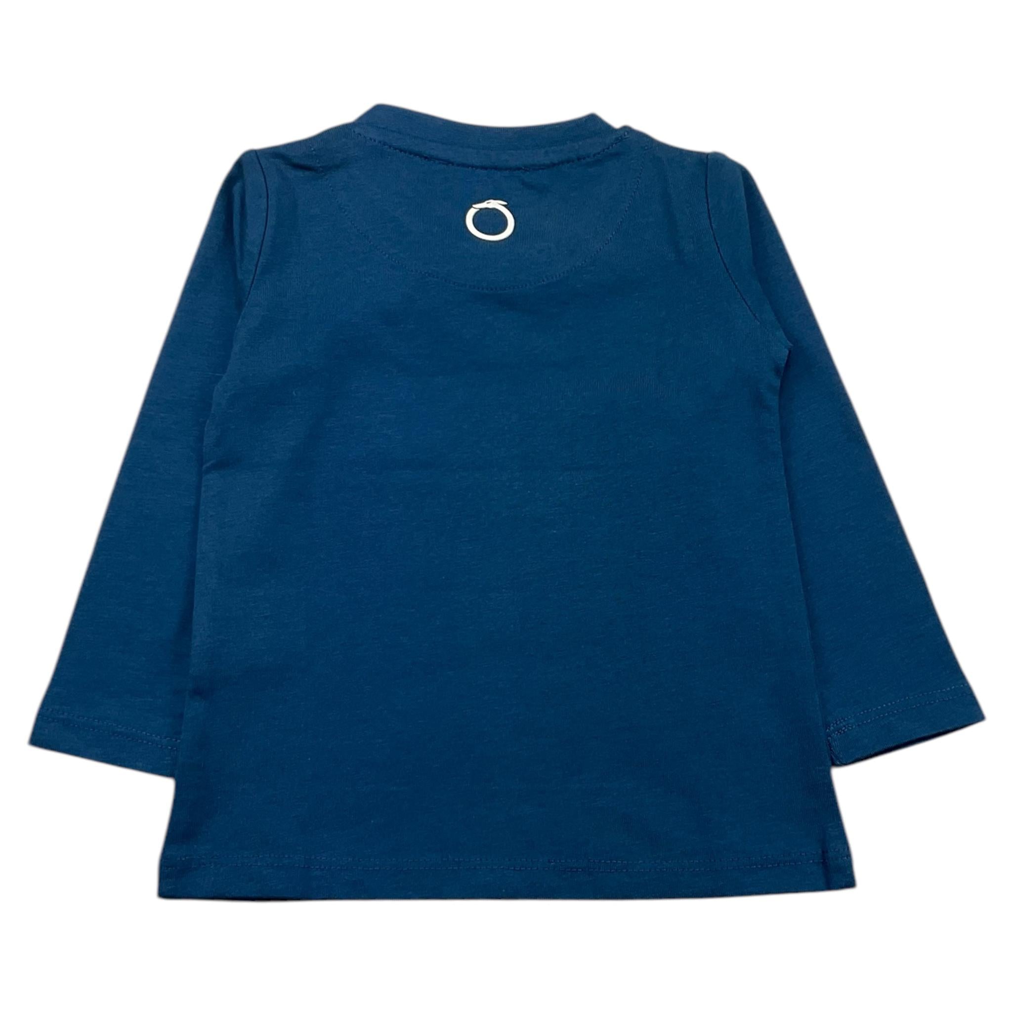 TRUSSARDI shirt girocollo tinta unita Blu per Neonato TIA24085TS BLU TRUSSARDI 