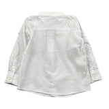 Never Too Camicia tinta unita Bianco per Bambino NT1241N BIANCO NEVER TOO 