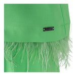 Liu Jo Tuta Tinta Unita con Frange per Bambina GA5134X VERDE LIU JO 