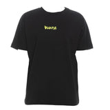 Disclaimer T-Shirt Girocollo Tinta Unita con Stampa per Bambino 25EDK58407X NERO/GIALLO DISCLAIMER 