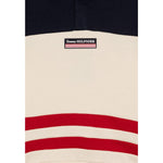 Tommy Hilfiger Felpa Multicolor con Cappuccio E Stampa per Bambino KB0KB09584 BEIGE TOMMY HILFIGER 