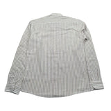 Over-D Camicia Bicolore con Fantasia A Righe per Bambino OK1085SCM BAINCO/BEIGE OVER-D 