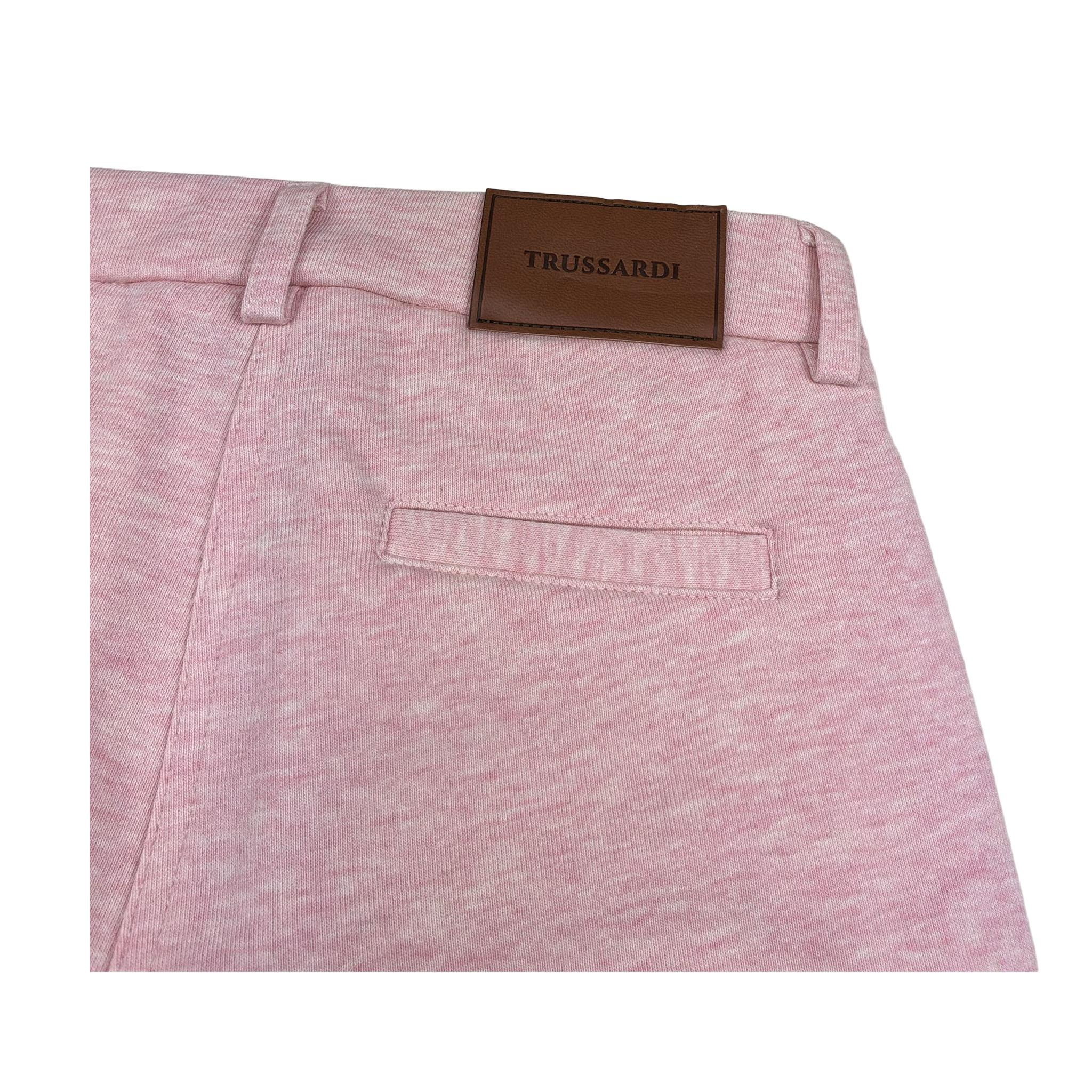 Trussardi Pantalone Tinta Unita con Tasconi per Bambina TGP26078PA ROSA TRUSSARDI 