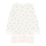 LIU JO abito manica lunga in maglia Panna per Bambina KF4041 PANNA LIU JO 
