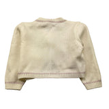 LA STUPENDERIA coprispalle tinta unita con profili in contrasto Panna per Neonata WBSC54 PANNA LA STUPENDERIA 